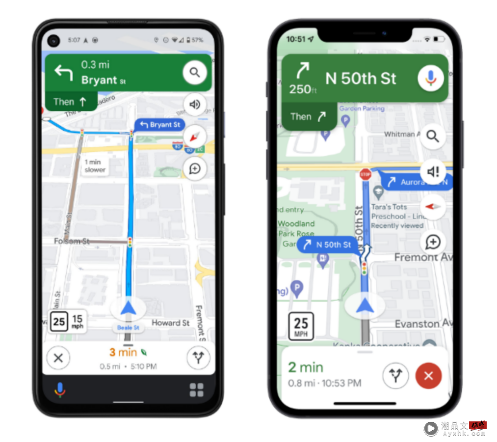 Google Maps 释出 5 项新功能！将显示更详细的导航资讯、道路费，还可支援 Apple Watch！ 数码科技 图3张